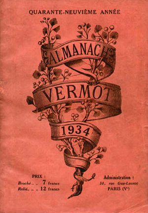 Almanach Vermot – mamie nature franc-comtoise